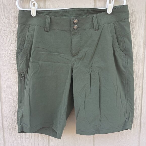 Marmot Pants - Marmot Kodachrome Shorts Women's 10 Green Hiking Outdoor Lightweight Gorpcore